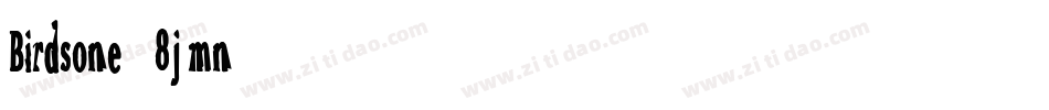 Birdsone-8jmn字体转换