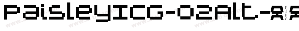 PaisleyICG-02Alt字体转换