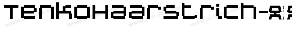 TenkoHaarstrich字体转换