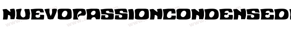 NuevoPassionCondensedItalic-JYa7字体转换