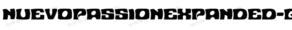 NuevoPassionExpanded-GRKm字体转换