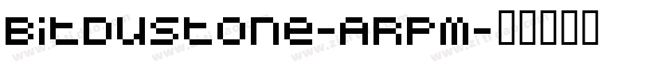 BitdustOne-ARPm字体转换
