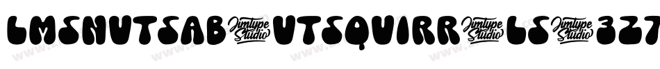 LmsNutsAboutSquirrels-3Z7G字体转换