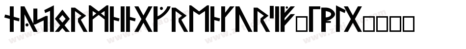 NyStormningGrenKursiv-16lg字体转换