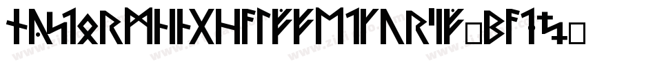 NyStormningHalvfetKursiv-BAdx字体转换