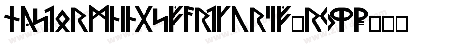 NyStormningSvartKursiv-rJ07字体转换