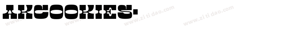 akcookies字体转换