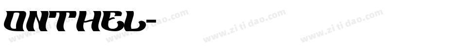 Onthel字体转换