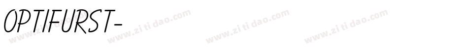 OPTIFurst字体转换