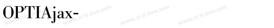 OPTIAjax字体转换