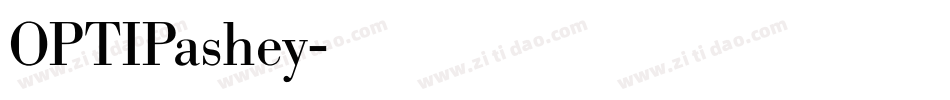 OPTIPashey字体转换