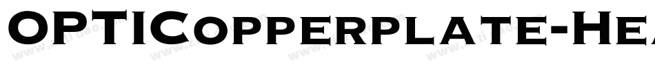 OPTICopperplate-Heavy字体转换