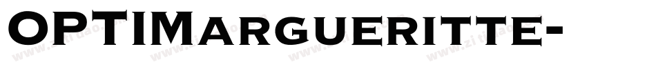 OPTIMargueritte字体转换
