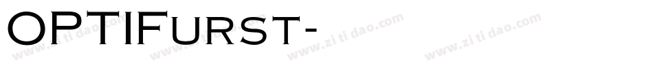 OPTIFurst字体转换