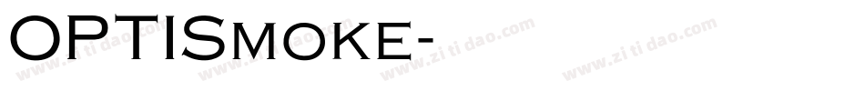 OPTISmoke字体转换