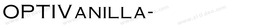 OPTIVanilla字体转换