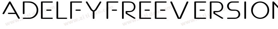 AdelfyFreeVersion-aWpK字体转换