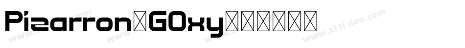 Pizarron-GOxy字体转换