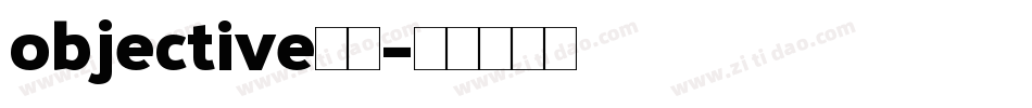 objective字体字体转换