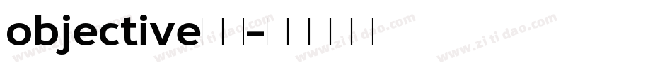 objective字体字体转换