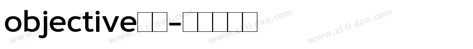 objective字体字体转换