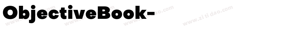 ObjectiveBook字体转换