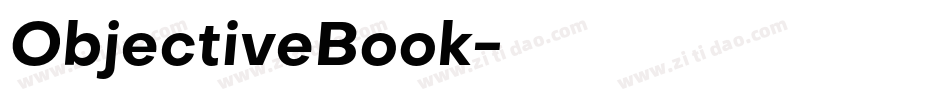 ObjectiveBook字体转换