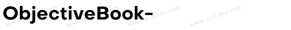 ObjectiveBook字体转换