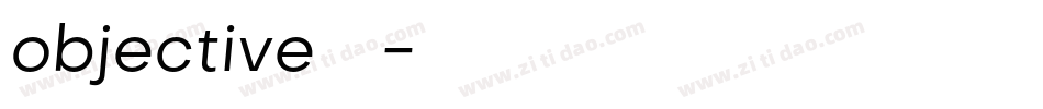 objective字体字体转换