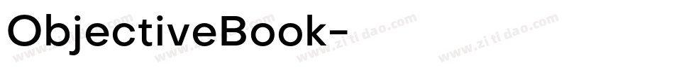 ObjectiveBook字体转换