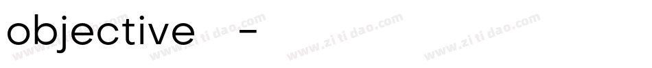 objective字体字体转换