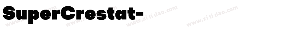 SuperCrestat字体转换