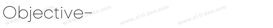 Objective字体转换