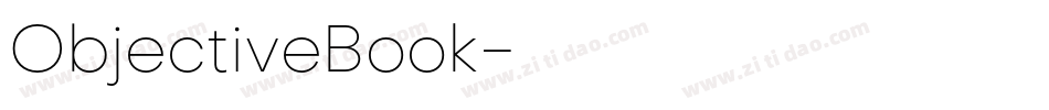 ObjectiveBook字体转换