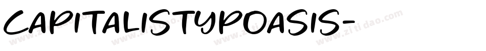 CapitalisTypOasis字体转换