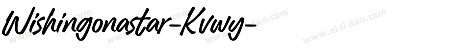 Wishingonastar-Kvwy字体转换