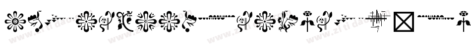 BotanicaOrnaments-Regular字体转换