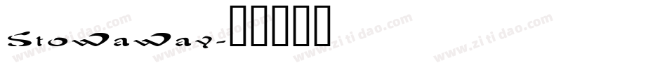 Stowaway字体转换
