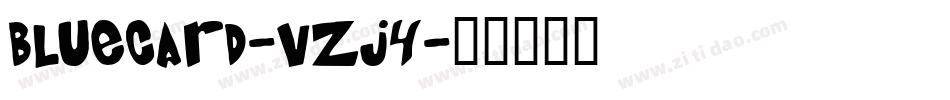 BlueCard-vZj4字体转换