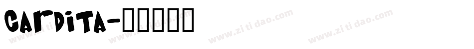 Cardita字体转换
