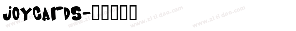 Joycards字体转换