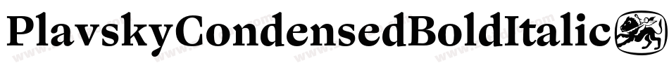 PlavskyCondensedBoldItalic-aOgg字体转换