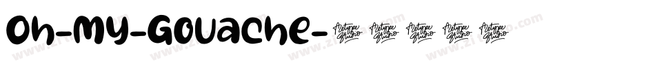 Oh-My-Gouache字体转换
