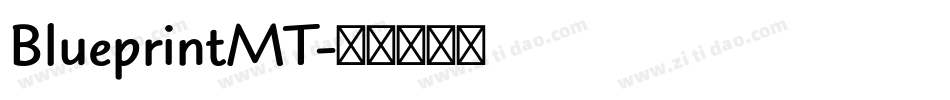 BlueprintMT字体转换