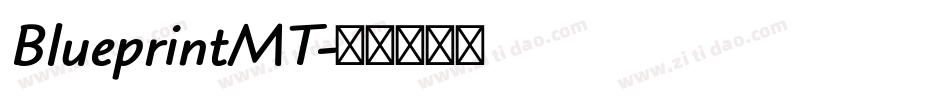 BlueprintMT字体转换
