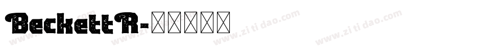 BeckettR字体转换