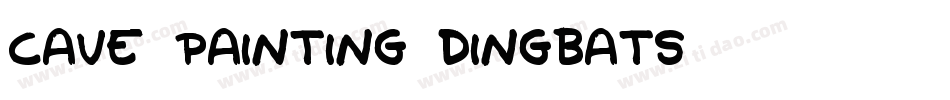 Cave-Painting-Dingbats字体转换