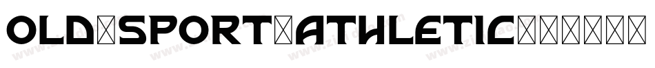 OLD-SPORT-ATHLETIC字体转换