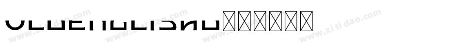 OldEnglishD字体转换