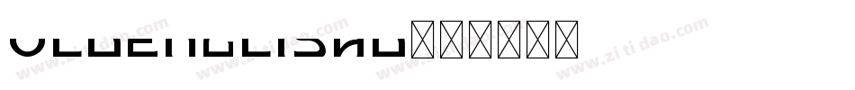 OldEnglishD字体转换